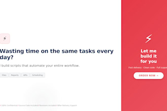 automate your tasks and workflow with a custom script