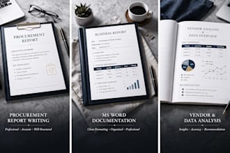 design and format word reports for your business