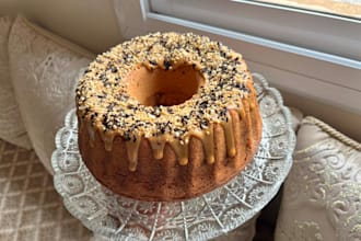 take professional food photos of your bakery