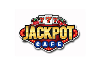 design magnificent jackpot cafe logo