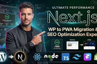 convert your slow wordpress site to a lightning fast nextjs app