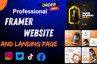 design framer website, figma to framer website, framer landing page fix framer