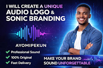 create a unique audio logo and sonic branding for your brand