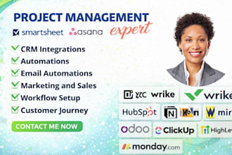 setup wrike crm notion asana jobnimbus dubsado houzz celoxis scoro trello contao