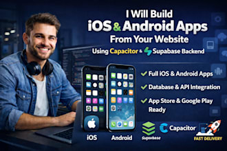 build ios android apps from your website using capacitor and supabase backend