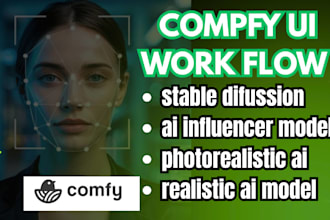 comfyui workflow expert  lora training  ai influencer model creator