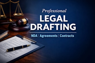 draft a professional nda or legal agreement
