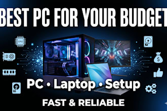 help you choose the best PC or laptop setup for your budget