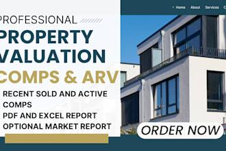 do property valuation bpo report cma arv real estate market analysis comps