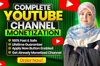 complete youtube channel monetization requirements organically using ads