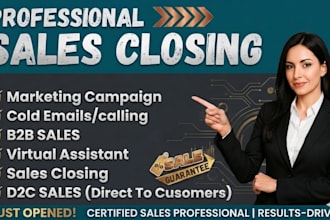 sales closer b2b sales representative online salesperson high ticket sale closer