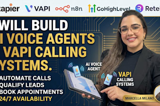 build ai voice agents and vapi calling systems for business automation and lead