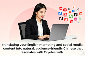 english to chinese translation for china social media and marketing promotion
