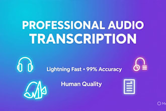 transcribe audio and video to text professionally with timestamps