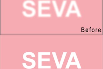 redraw your logo into clean vector