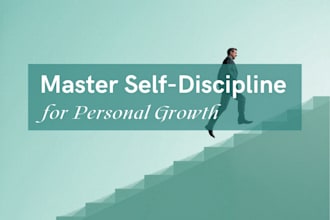 teach you the act of discipline for personal growth