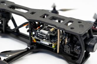 3d printable fpv drone frames cnc power distribution plates camera gimbals