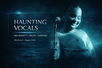 sing haunting sea shanty,  irish celtic, medieval fantasy, pagan folk, folk song