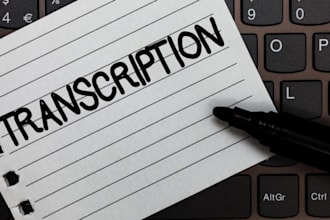 transcribe audio and do podcast interview youtube transcription