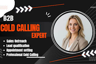 cold calling b2b cold caller virtual assistant sales appointment setting