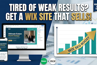 design, redesign, or fix your wix website as a wix expert