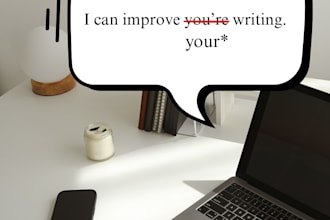 fix grammar and improve english writing to sound natural