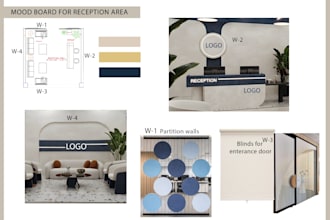 create professional interior design mood boards and concepts