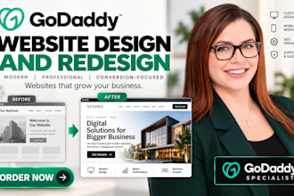 do godaddy website design godaddy website redesign, fix systeme io website