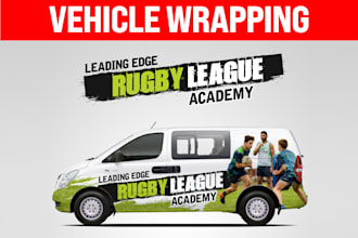 vehicle wrap, car wrap, van wrap, and lorry wrap design