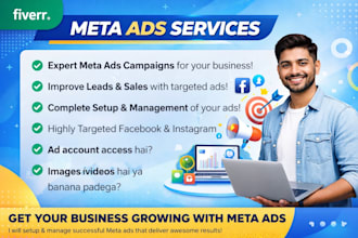 create and manage meta ads to generate quality leads