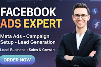 facebook ad manager meta ads campaign setup lead generation local business sales