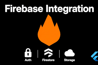 integrate firebase push notifications, auth, and firestore in flutter