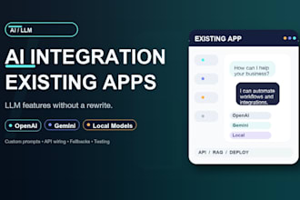 integrate ai and llm features into your existing application