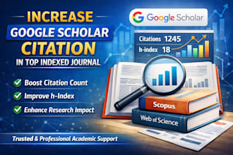increase google scholar citation in top indexed journal