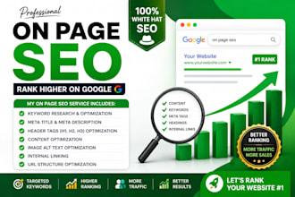 strategic on page SEO to boost your google rankings fast
