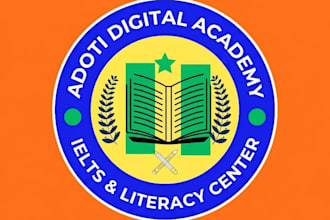 design professional academy or school logo
