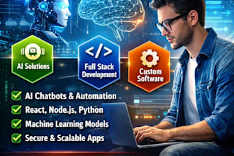 ai software development, full stack website