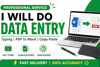 do fast typing work from image, PDF or handwritten notes
