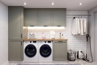 design and render 3d laundry room, 3d bathroom, mud room, vanity room, washroom
