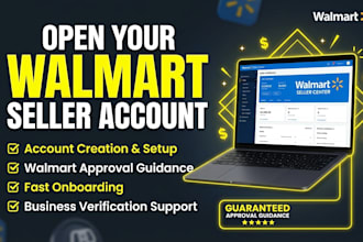 open your walmart seller account
