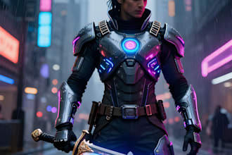 create professional ai cinematic portraits
