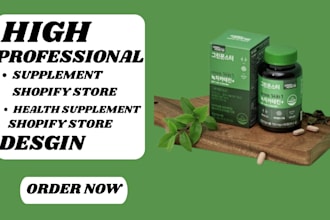 build peptide website, supplement website, research peptide, nutraceutical store