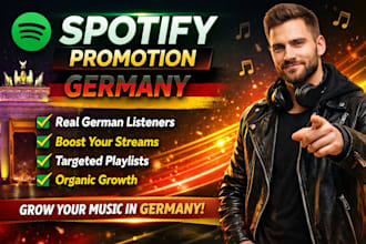 do german spotify music promotion, germany spotify promotion