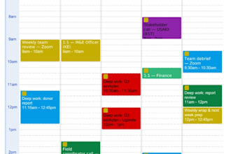 be your virtual assistant for calendar, scheduling and admin support