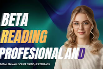 beta read your romance book with detailed feedback