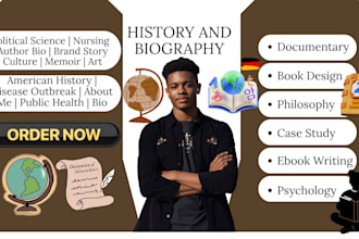 ghostwrite memoir bio life story history writer biography writer article writing