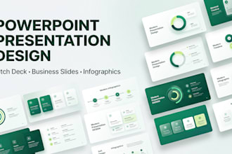 create a professional powerpoint presentation and PPT design