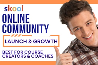 setup skool community skool community setup skool online community skool setup