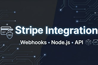 build stripe payment and webhook system in nodejs