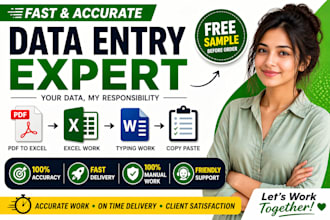 do pdf to excel conversion and fast typing work accurately